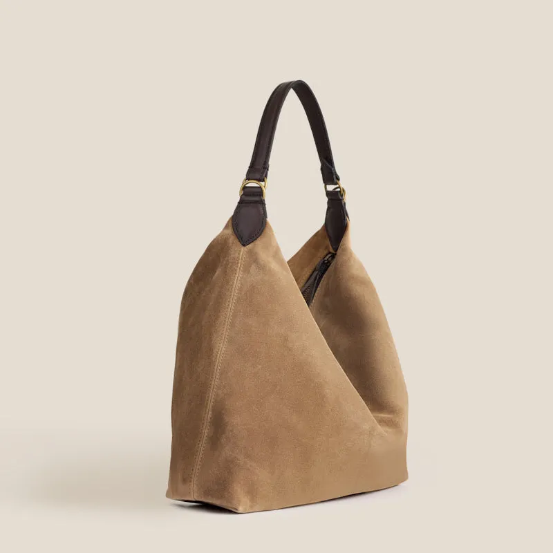 Maurice Hobo - Suede Beechwood sold by Parker Thatch product image thumbnail 2