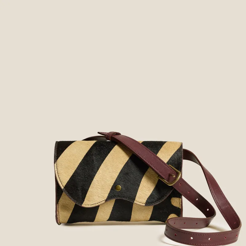 Ace Belt Bag - Zebra sold by Parker Thatch