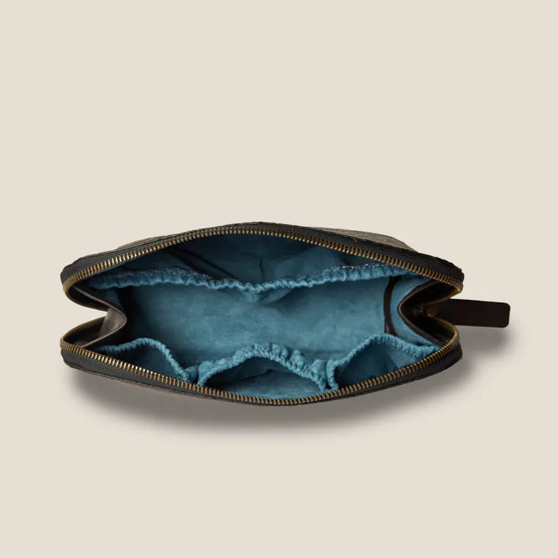 Keeper Clutch - Leather Chocolate Gator sold by Parker Thatch product image thumbnail 2