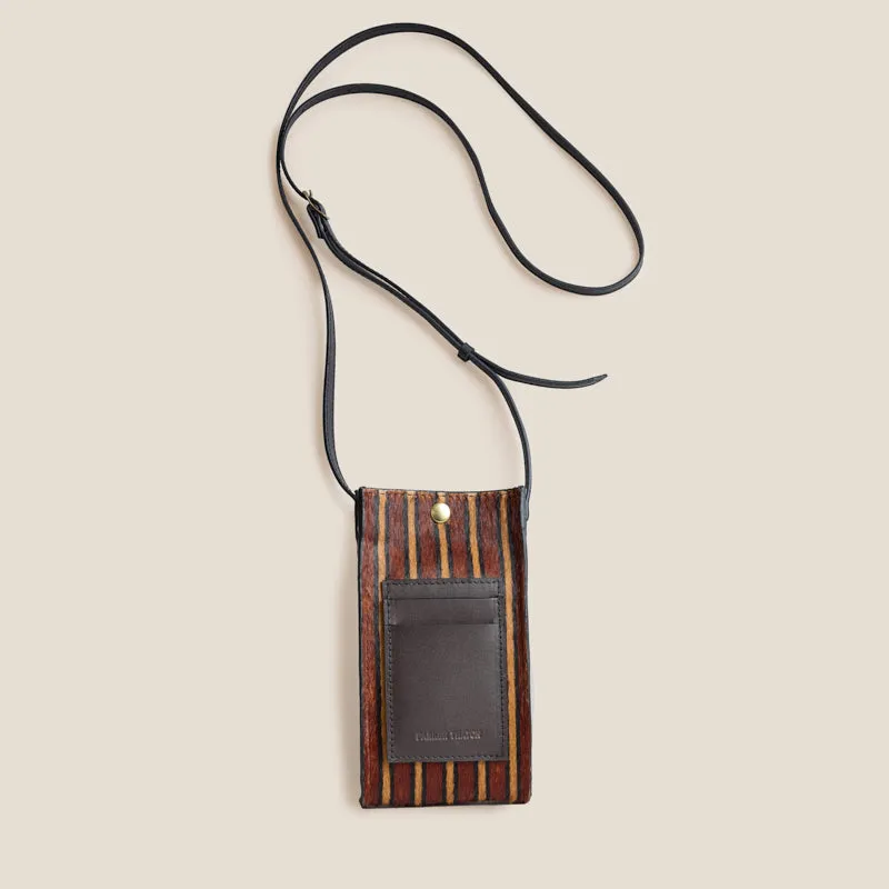 Everyday Phone Wallet Crossbody - Striped Hair sold by Parker Thatch