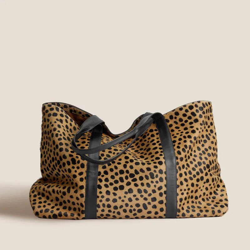 GIANT Tote - Leopard sold by Parker Thatch product image thumbnail 4