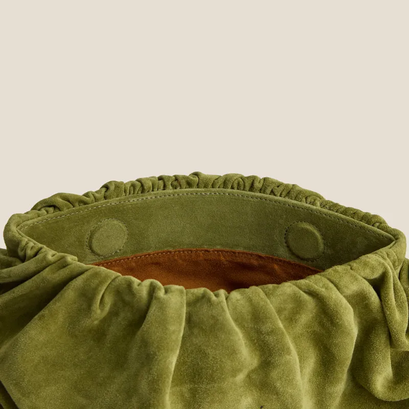 New Mochi Clutch - Suede Palm sold by Parker Thatch product image thumbnail 5