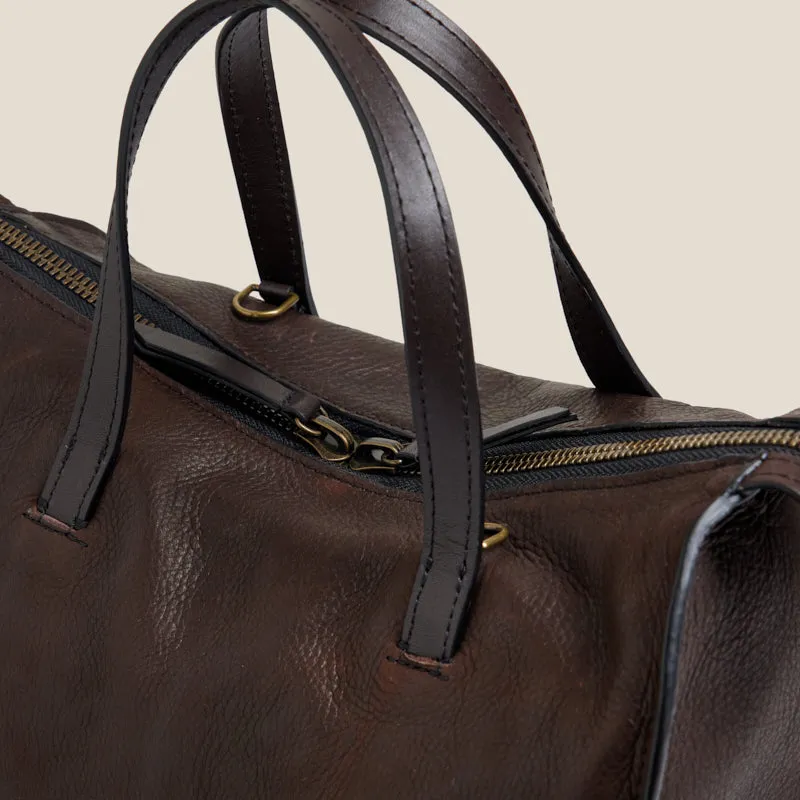 Zoe Satchel - Heritage "Broken-In" Leather Espresso sold by Parker Thatch product image thumbnail 3