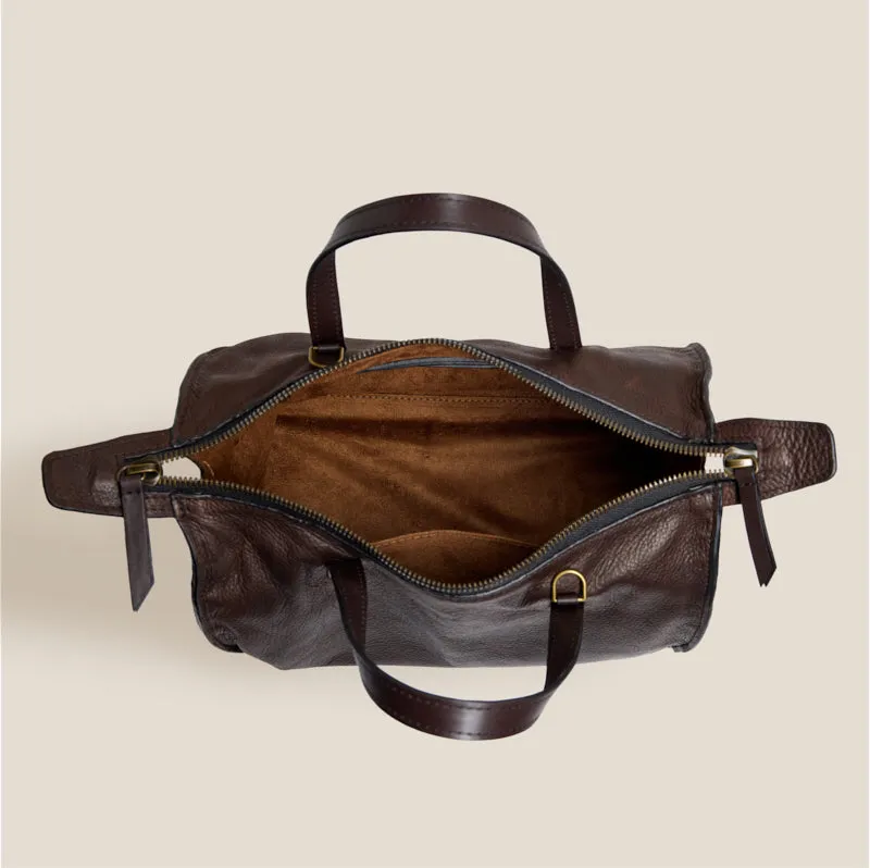 Zoe Satchel - Heritage "Broken-In" Leather Espresso sold by Parker Thatch product image thumbnail 5