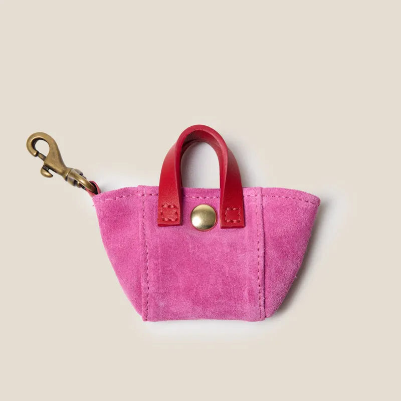 Tote Bag Charm - Suede Pink made by Parker Thatch