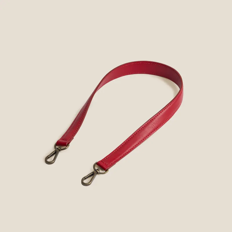 Shoulder Strap - Leather Red made by Parker Thatch