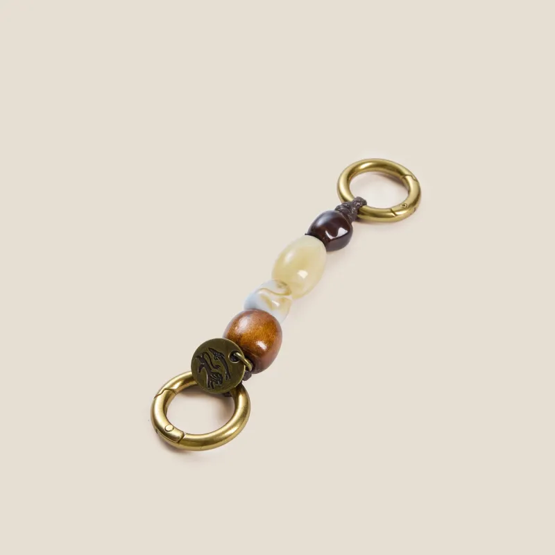 Beaded Strap Extender - Yellow Multi made by Parker Thatch