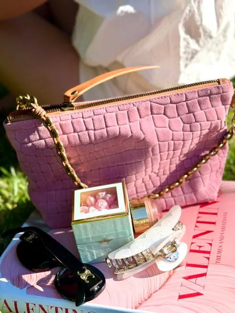 Big Buddy - Suede Blush Croco sold by Parker Thatch product image thumbnail 3