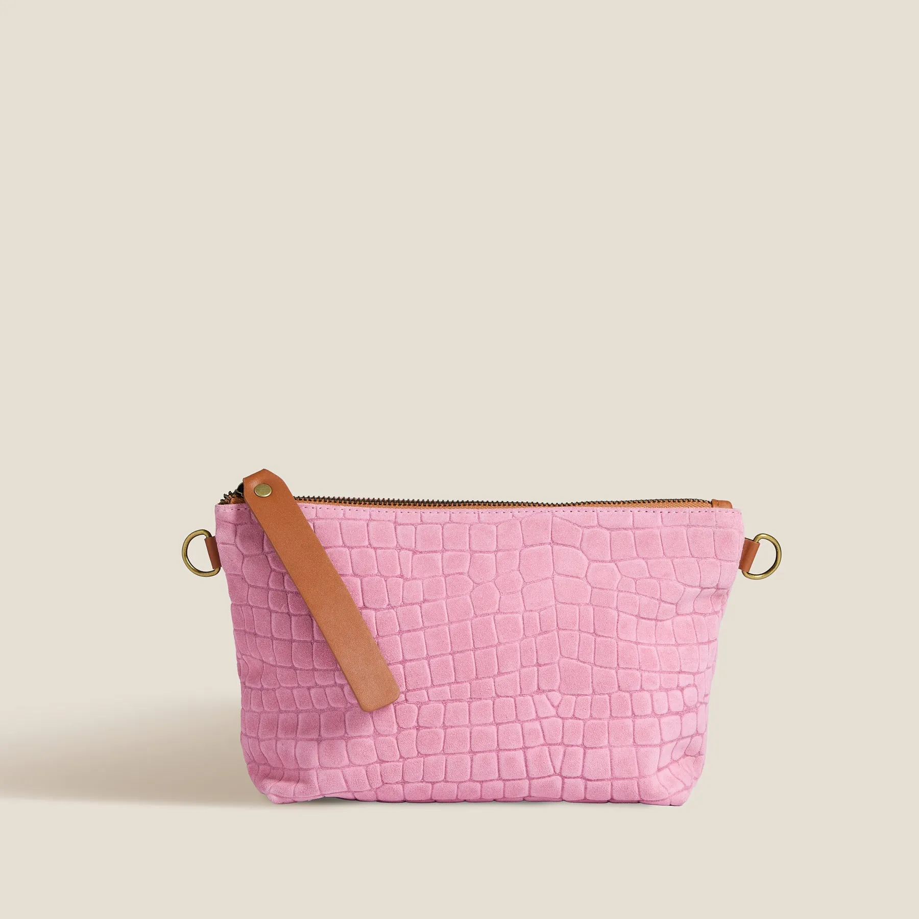 Big Buddy - Suede Blush Croco sold by Parker Thatch
