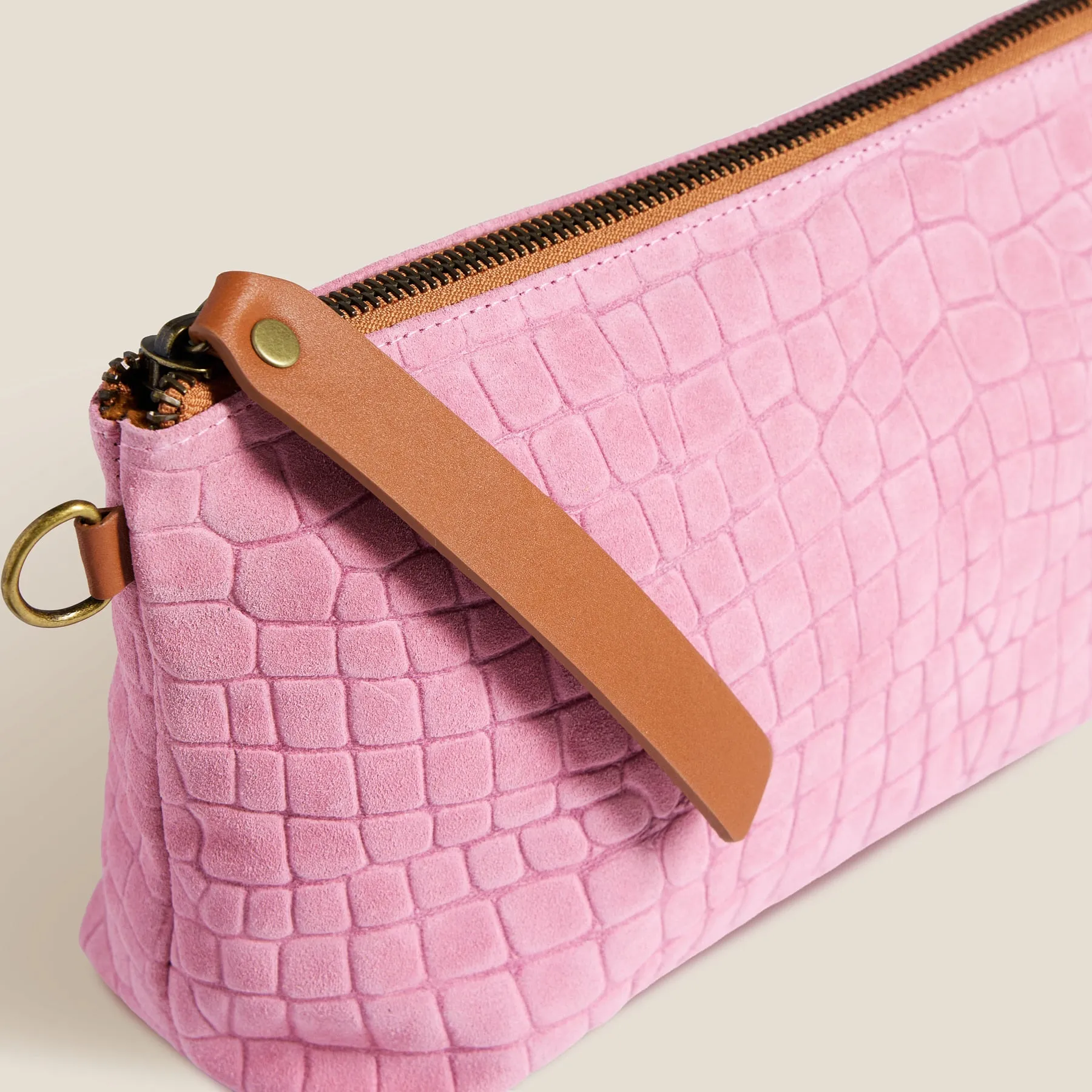 Big Buddy - Suede Blush Croco sold by Parker Thatch product image thumbnail 4