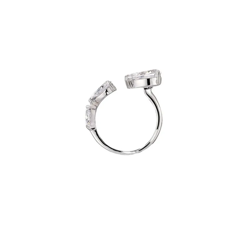 Floating Diamonds Nova Ring sold by The Jewelry Edit