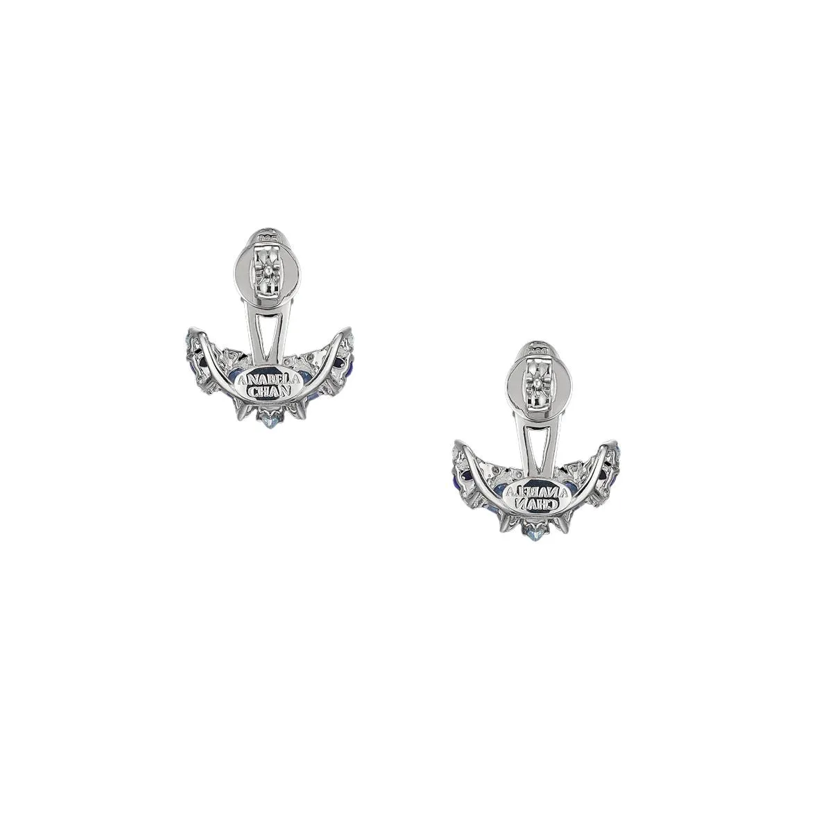 Floating Diamonds Nova Ear Huggies sold by The Jewelry Edit product image thumbnail 2