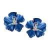 Midnight Camellia Earrings sold by The Jewelry Edit