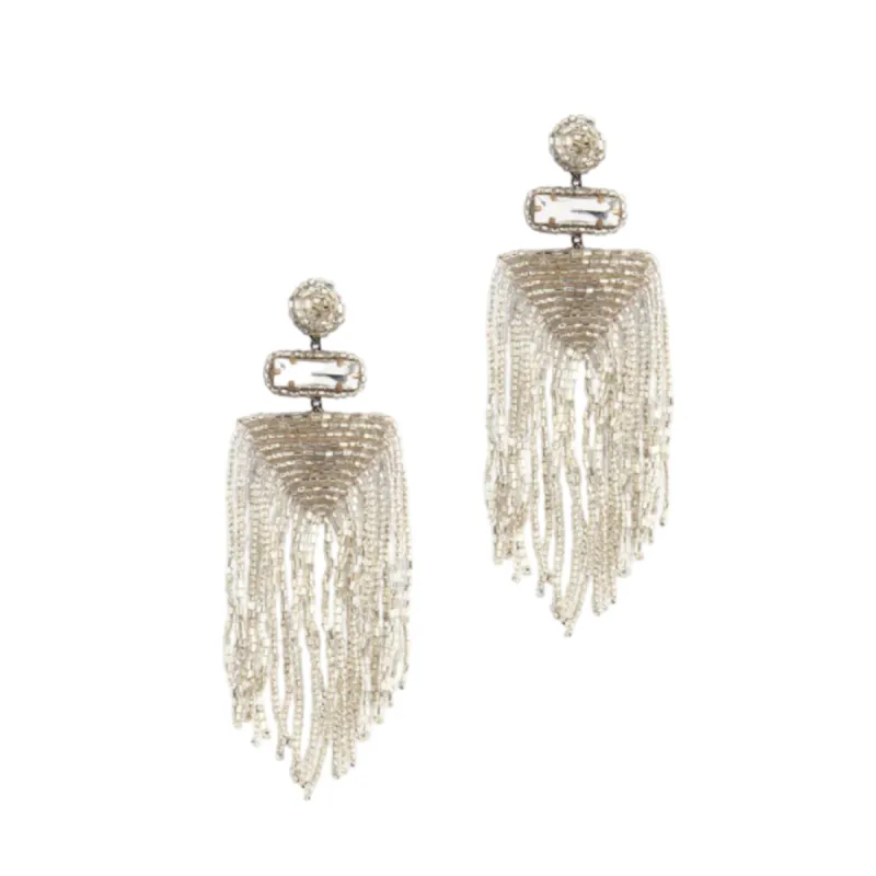 Jody Earrings Silver sold by The Jewelry Edit
