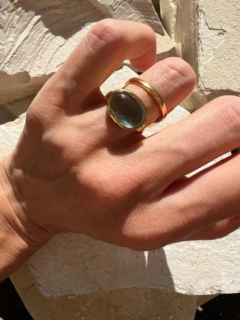 Sian Ring Soft Blue sold by The Jewelry Edit product image thumbnail 2