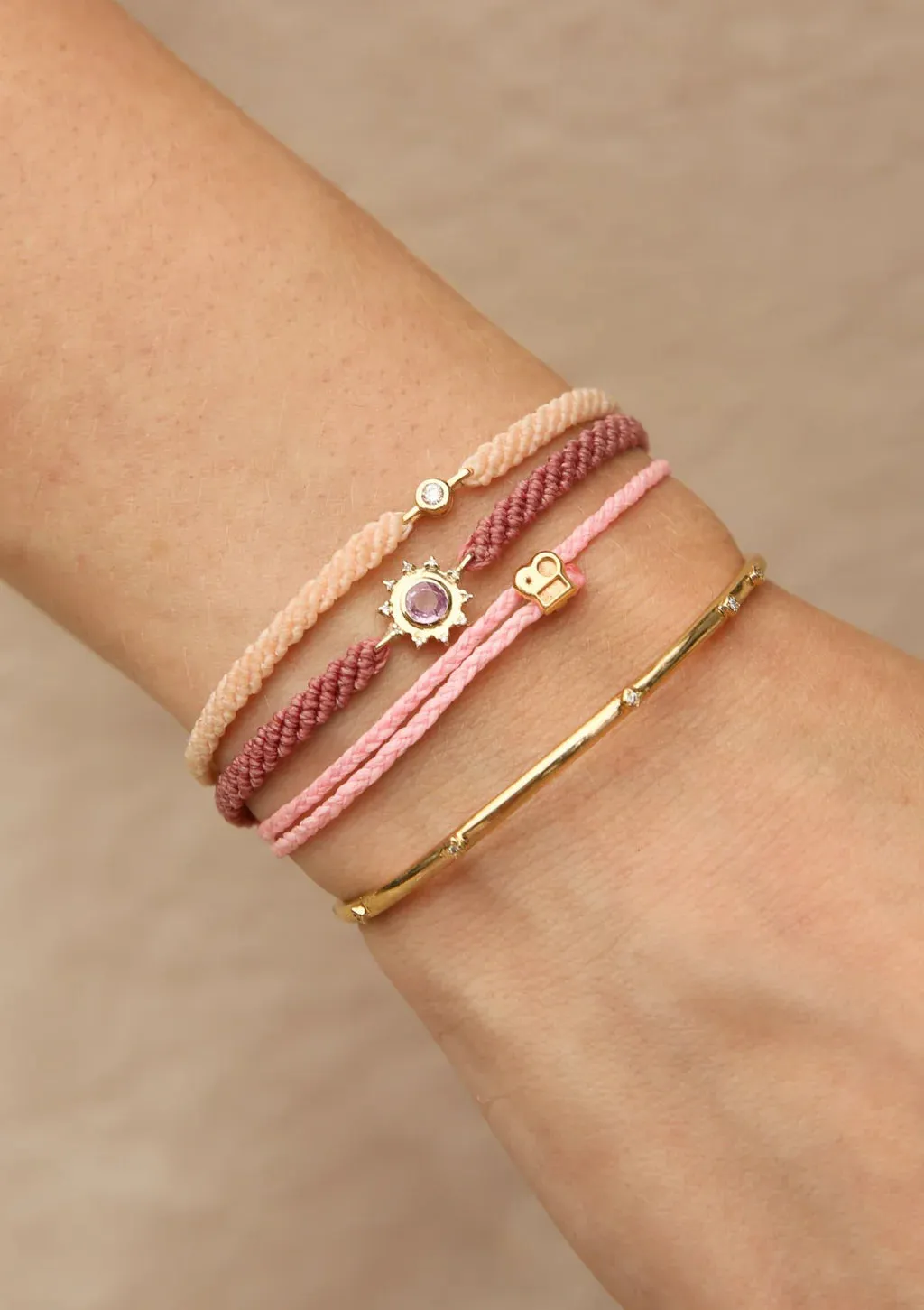 Women's Signature Bracelet in Light Pink sold by The Jewelry Edit product image thumbnail 2