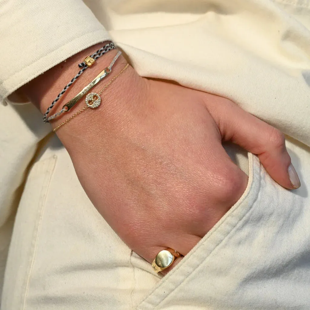 Women's Signature Bracelet in Indigo and White sold by The Jewelry Edit product image thumbnail 2