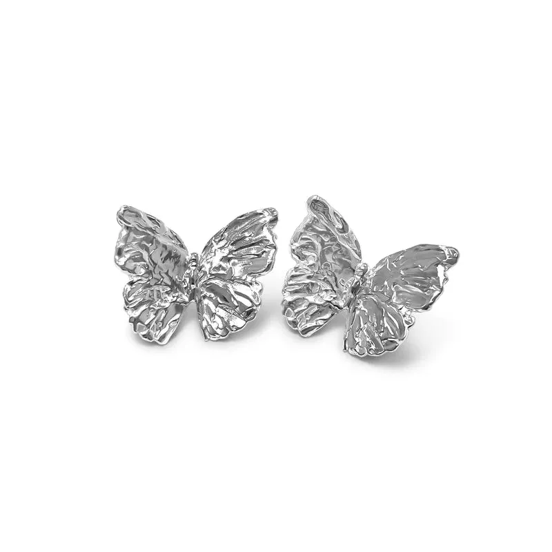 Medium Butterfly Stud sold by The Jewelry Edit