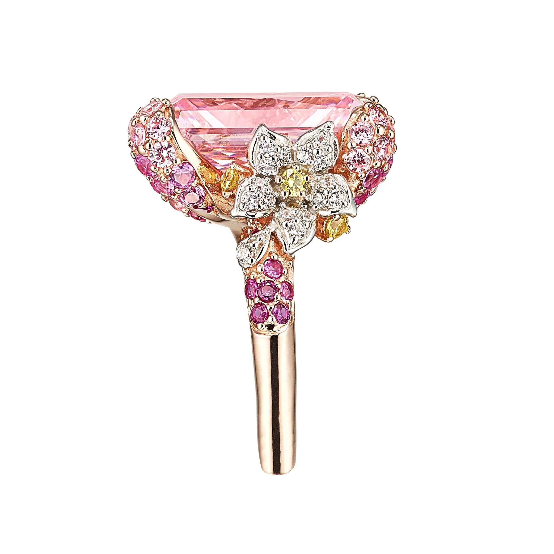 Pale Rose Cinderella Ring sold by The Jewelry Edit product image thumbnail 3