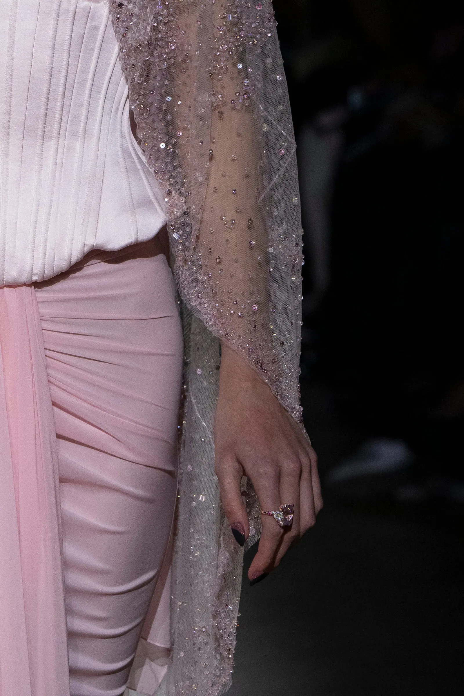 Pale Rose Cinderella Ring sold by The Jewelry Edit product image thumbnail 4