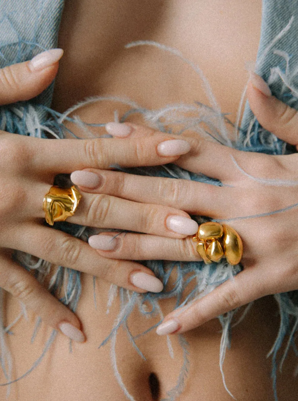 Stackable Pebble Rings sold by The Jewelry Edit product image thumbnail 2