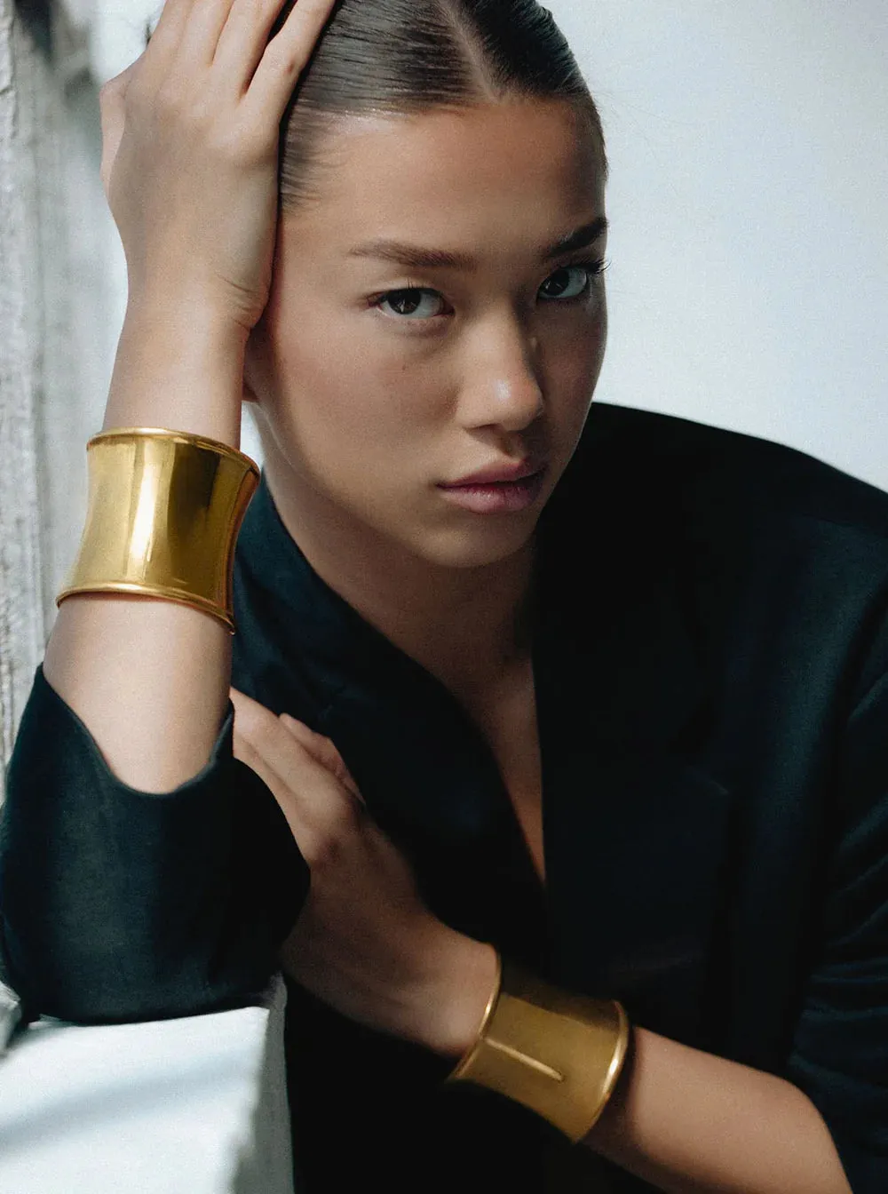 Hera Cuff 22k Gold Plated Bronze sold by The Jewelry Edit product image thumbnail 2