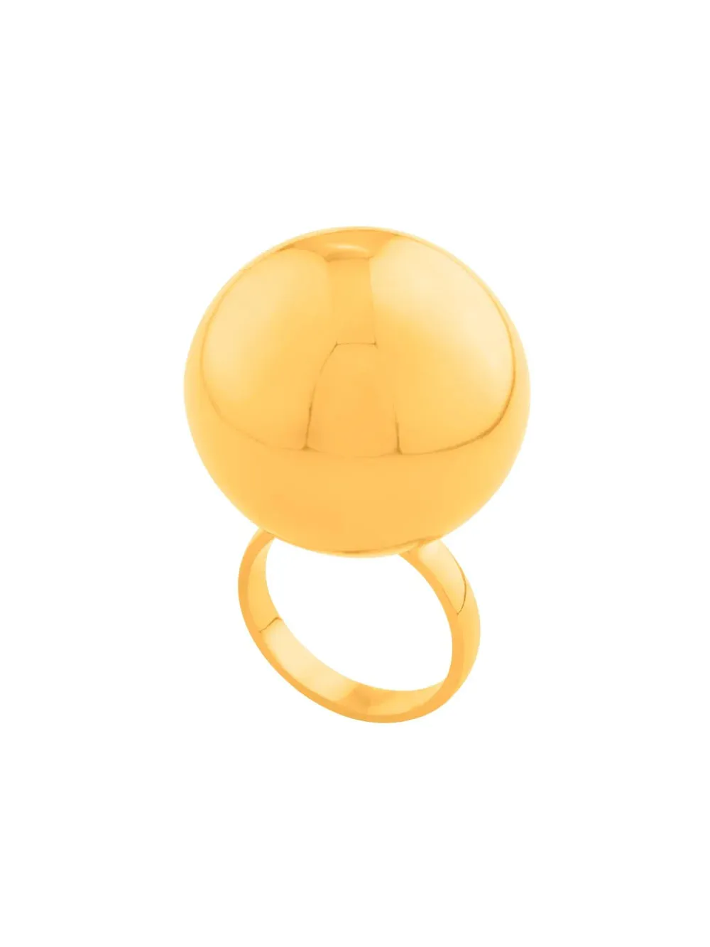Bubble Ring 22k Gold Plated Bronze sold by The Jewelry Edit