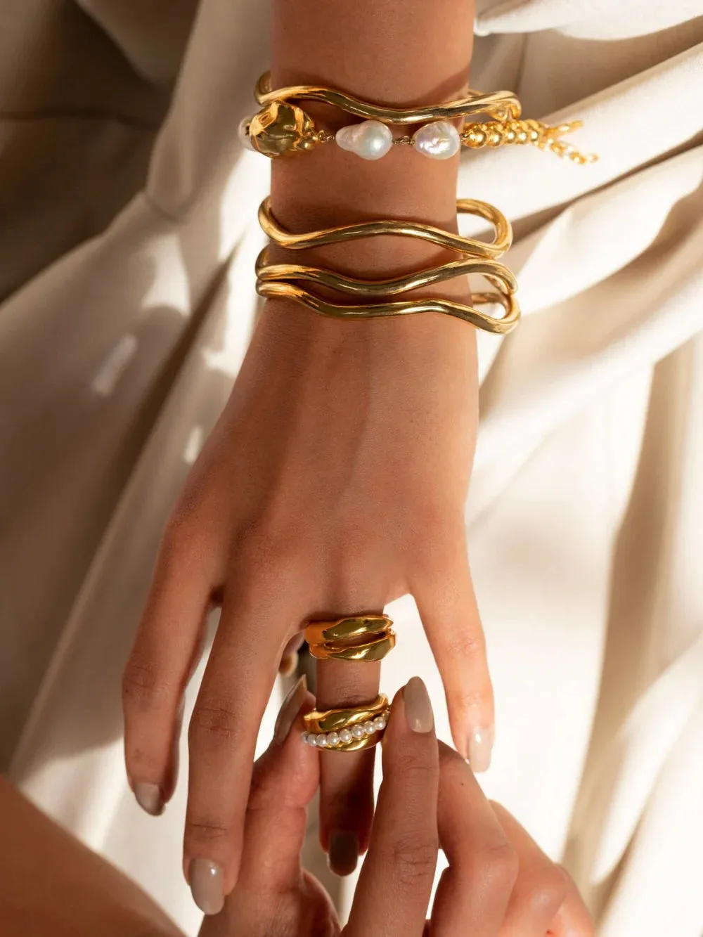 Bora Bora Ring Stack sold by The Jewelry Edit product image thumbnail 4