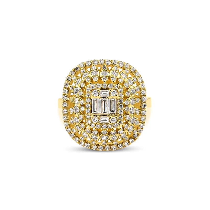 Mirage Cocktail Ring Sparkle sold by The Jewelry Edit