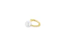 Pearl and Ball Ear Cuff sold by The Jewelry Edit