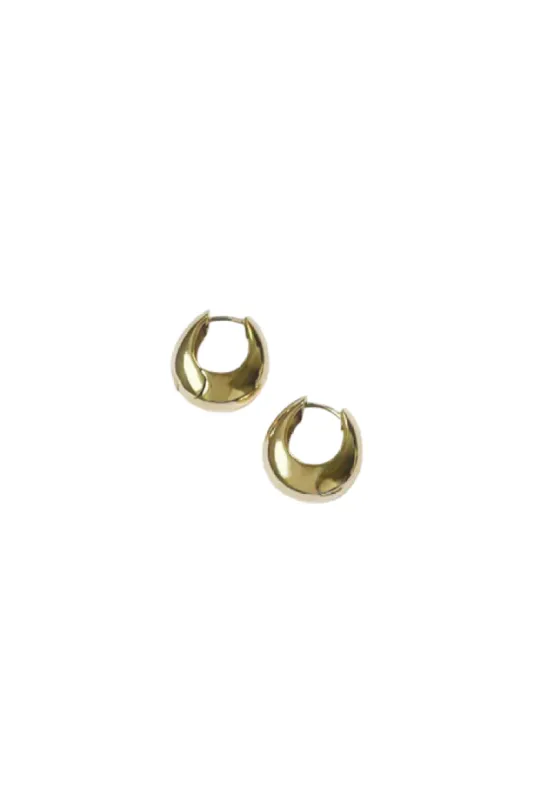 Hazel Hoops sold by The Jewelry Edit