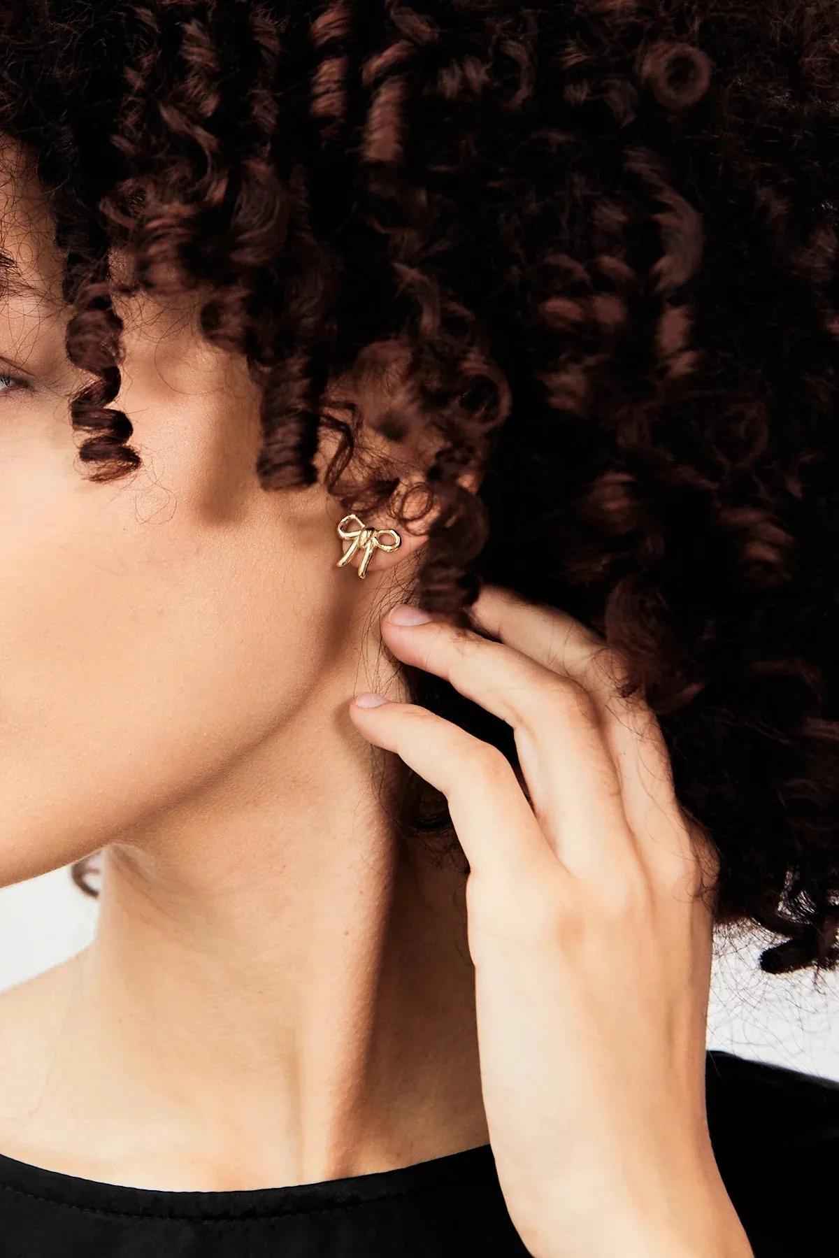 Maisie Earrings Gold Plated sold by The Jewelry Edit product image thumbnail 2