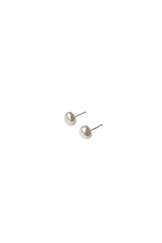 Keshi Pearl Studs sold by The Jewelry Edit