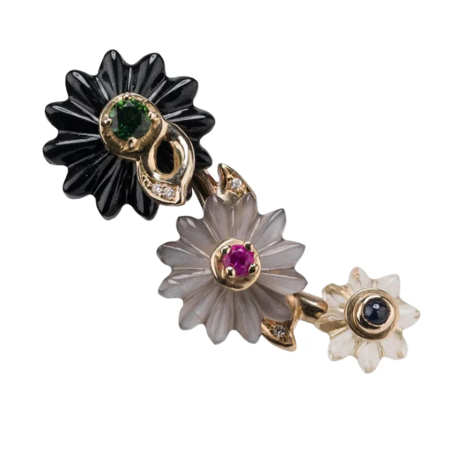 Summer Snow Ear Cuff (Single) sold by The Jewelry Edit