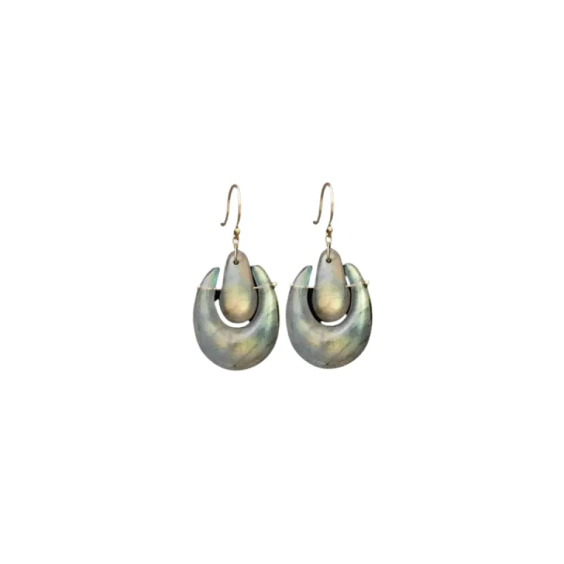 Small O'Keeffe Stone Earring sold by The Jewelry Edit