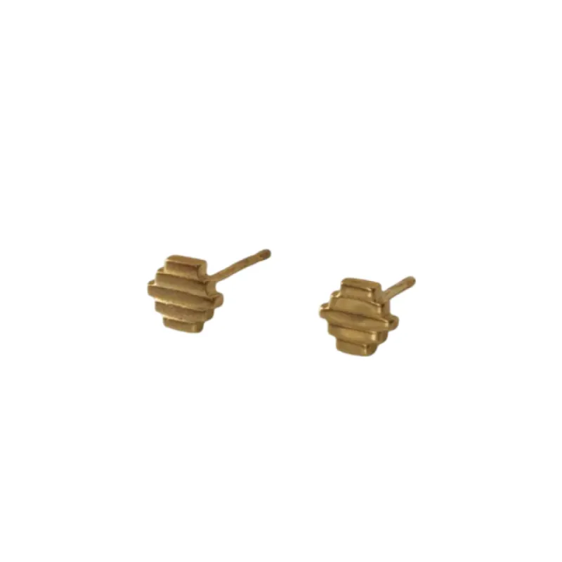 Five Bar Stud (Single) sold by The Jewelry Edit