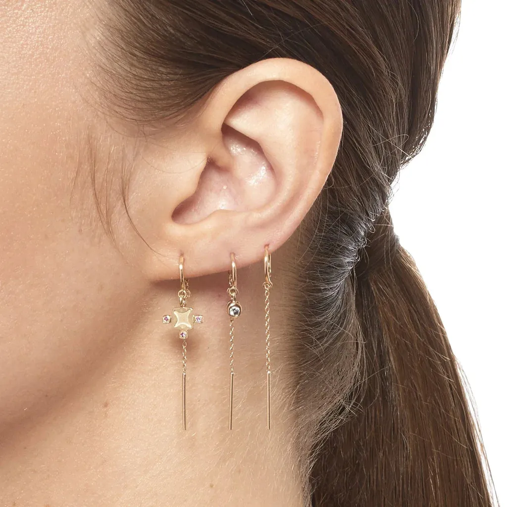 Gold Threader (Single) sold by The Jewelry Edit product image thumbnail 3