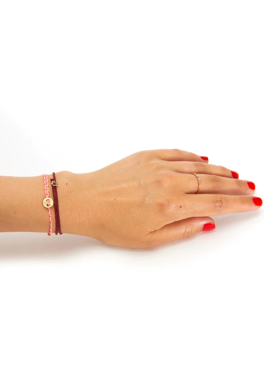 Women's Signature Bracelet in White and Neon Pink sold by The Jewelry Edit product image thumbnail 2