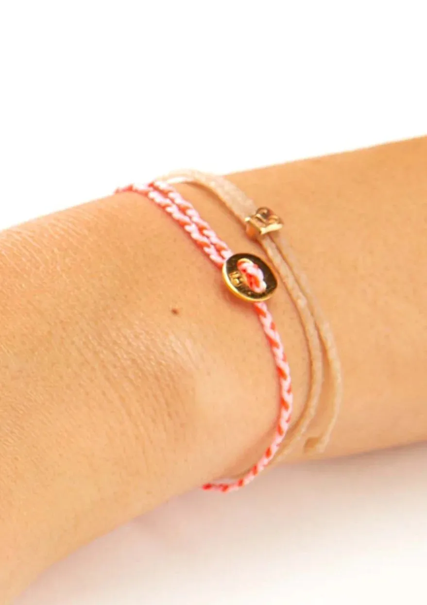 Women's Signature Bracelet in White and Neon Pink sold by The Jewelry Edit product image thumbnail 3