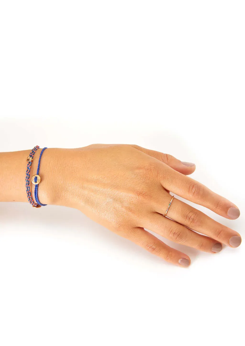 Women's Signature Bracelet in Royal Forest and Neon Pink sold by The Jewelry Edit product image thumbnail 3