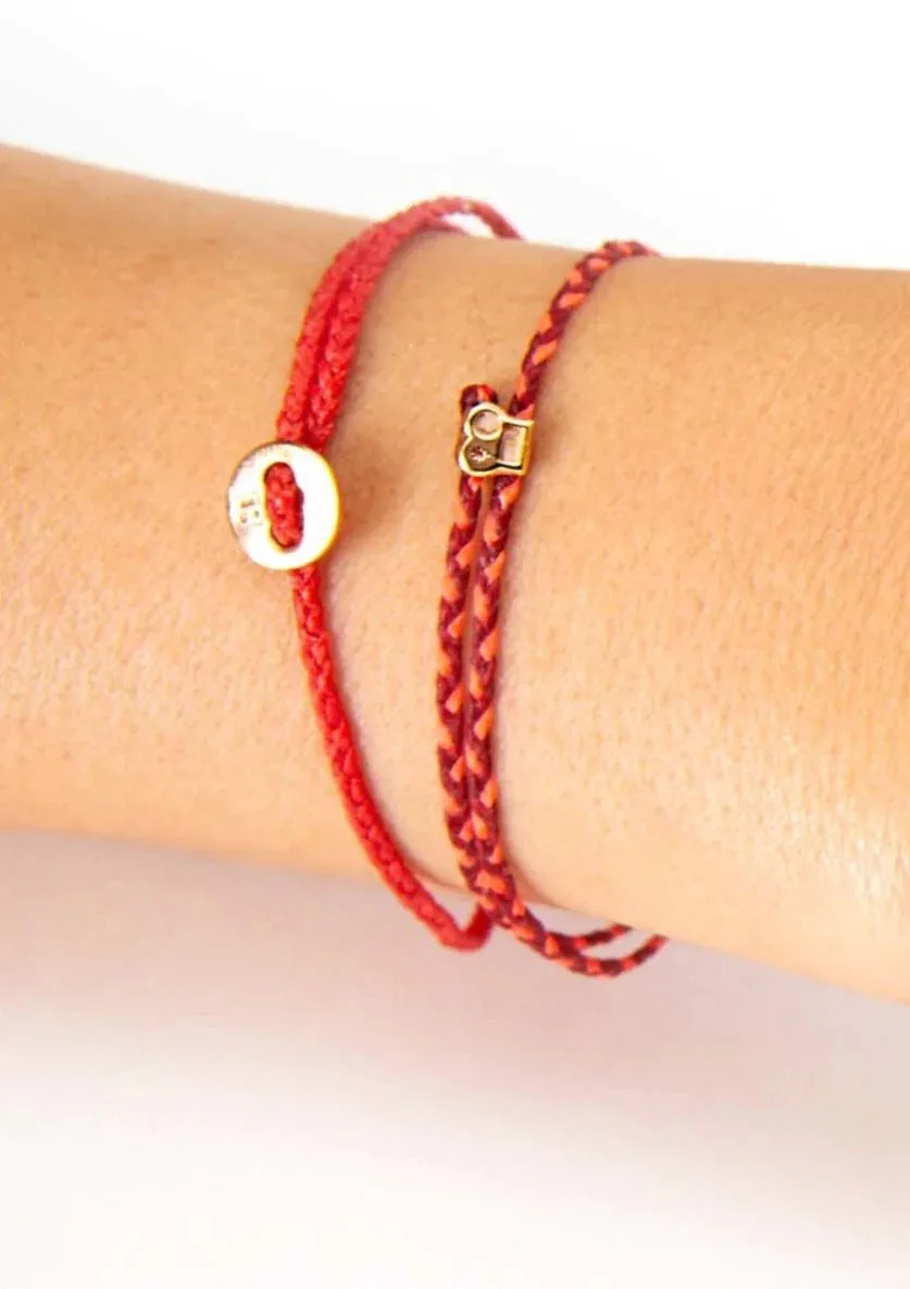 Women's Signature Bracelet in Red and Neon Pink sold by The Jewelry Edit product image thumbnail 3