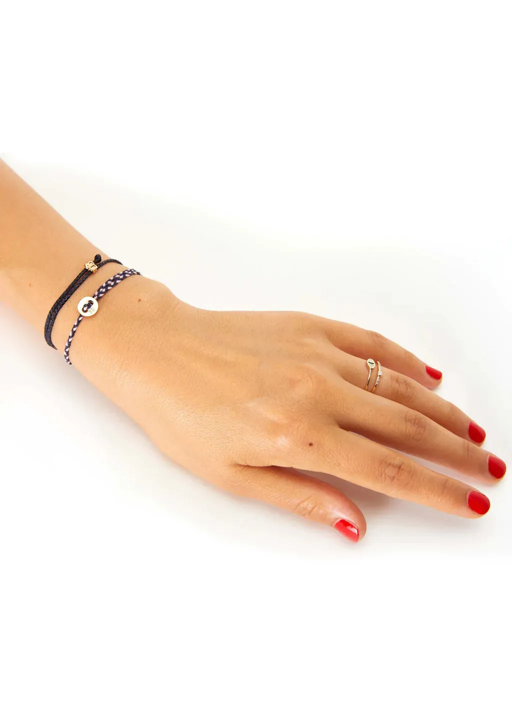Women's Signature Bracelet in Indigo and Light Pink sold by The Jewelry Edit product image thumbnail 3
