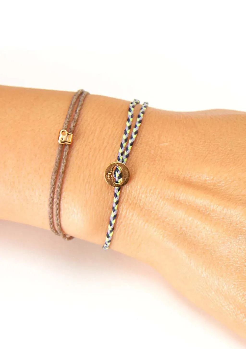 Women's Signature Bracelet in Indigo, Lavender and Neon Yellow sold by The Jewelry Edit product image thumbnail 2