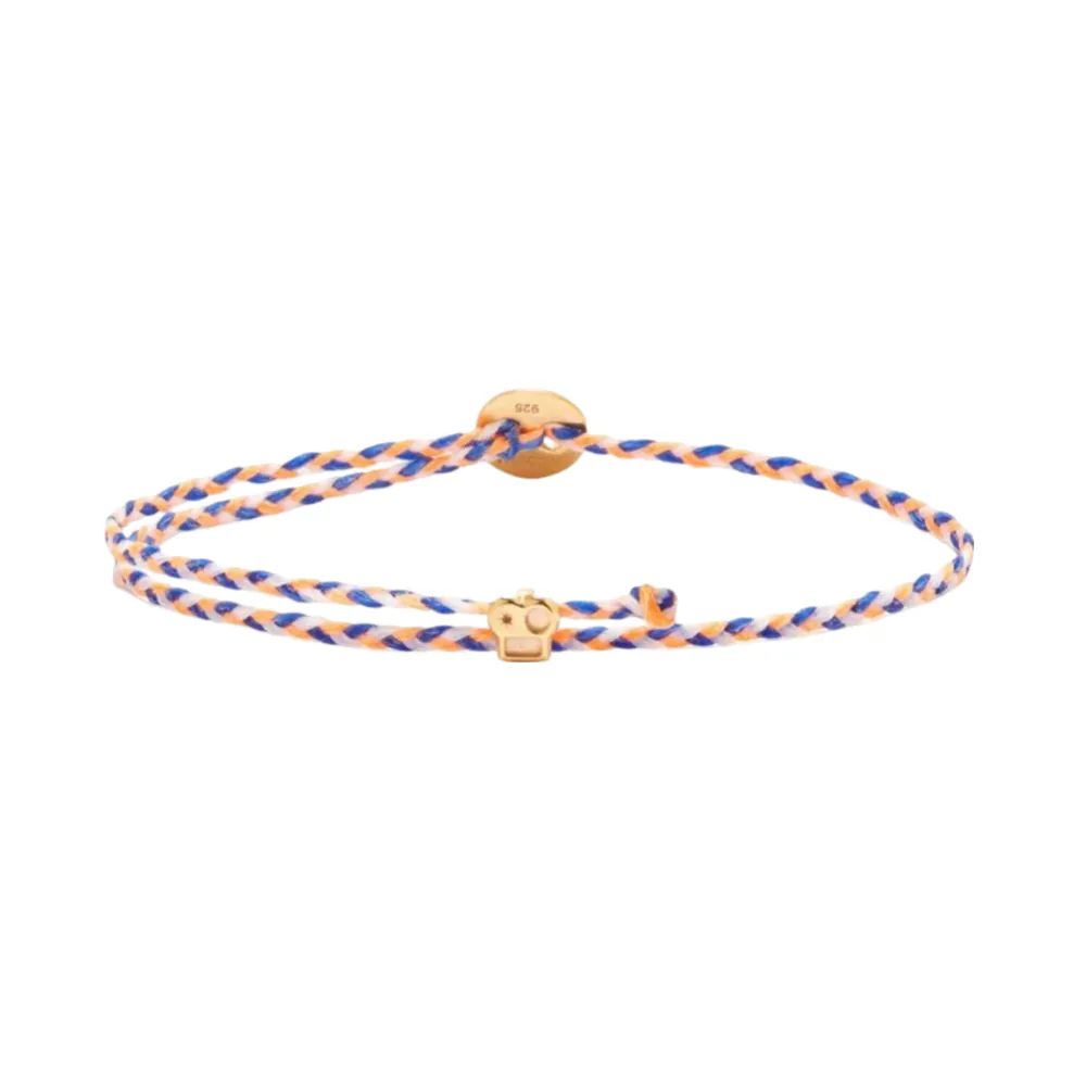 Women's Signature Bracelet in Royal Peach & White sold by The Jewelry Edit