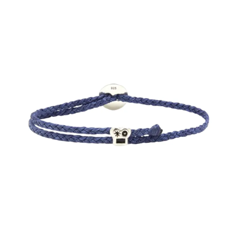 Men's Signature Bracelet in Indigo sold by The Jewelry Edit