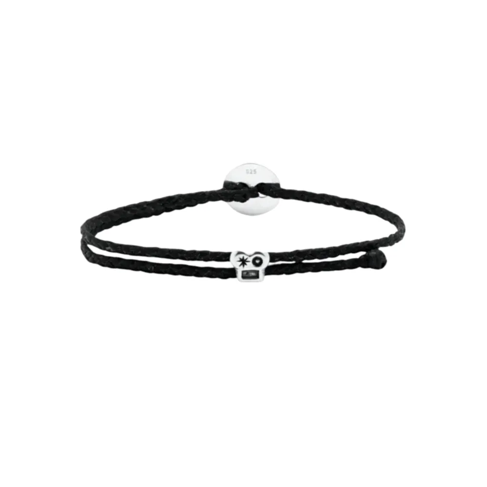 Men's Signature Bracelet in Black sold by The Jewelry Edit