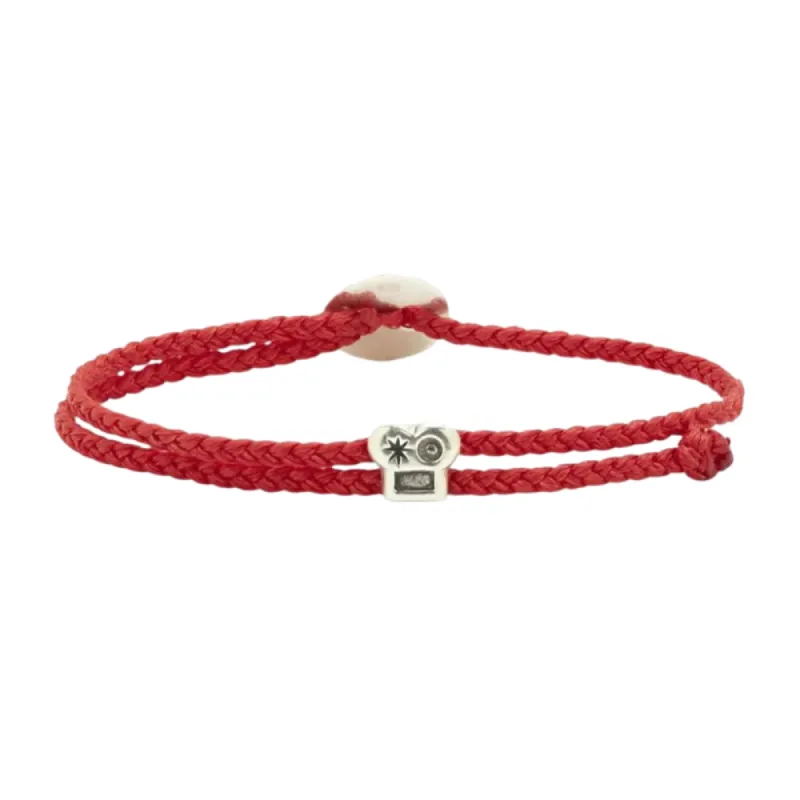 Men's Signature Bracelet in Red sold by The Jewelry Edit