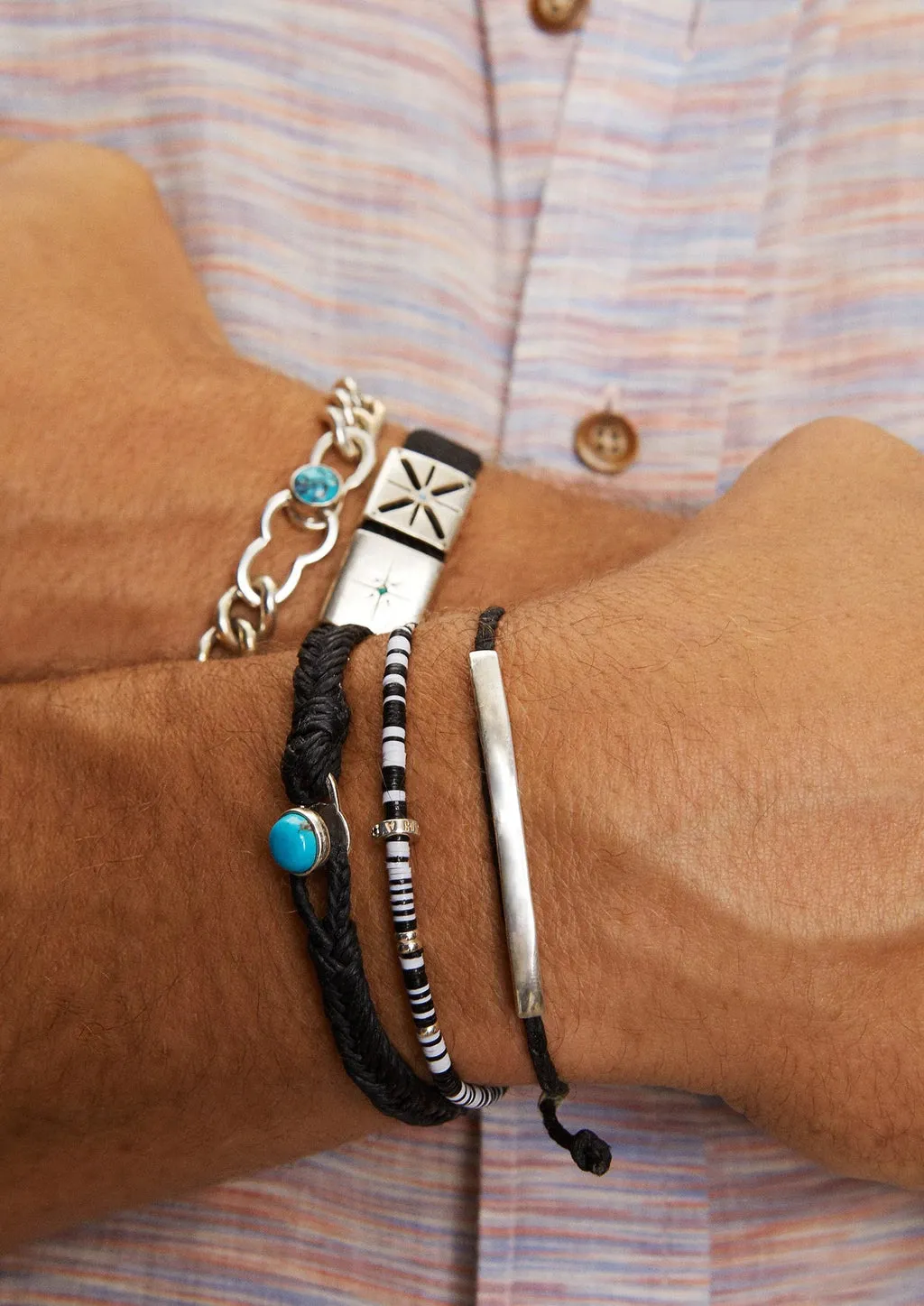 ID Signature Bracelet in Black sold by The Jewelry Edit product image thumbnail 2