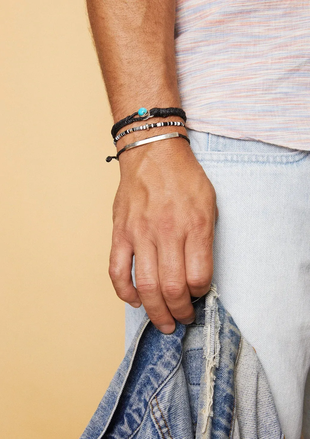 ID Signature Bracelet in Black sold by The Jewelry Edit product image thumbnail 4