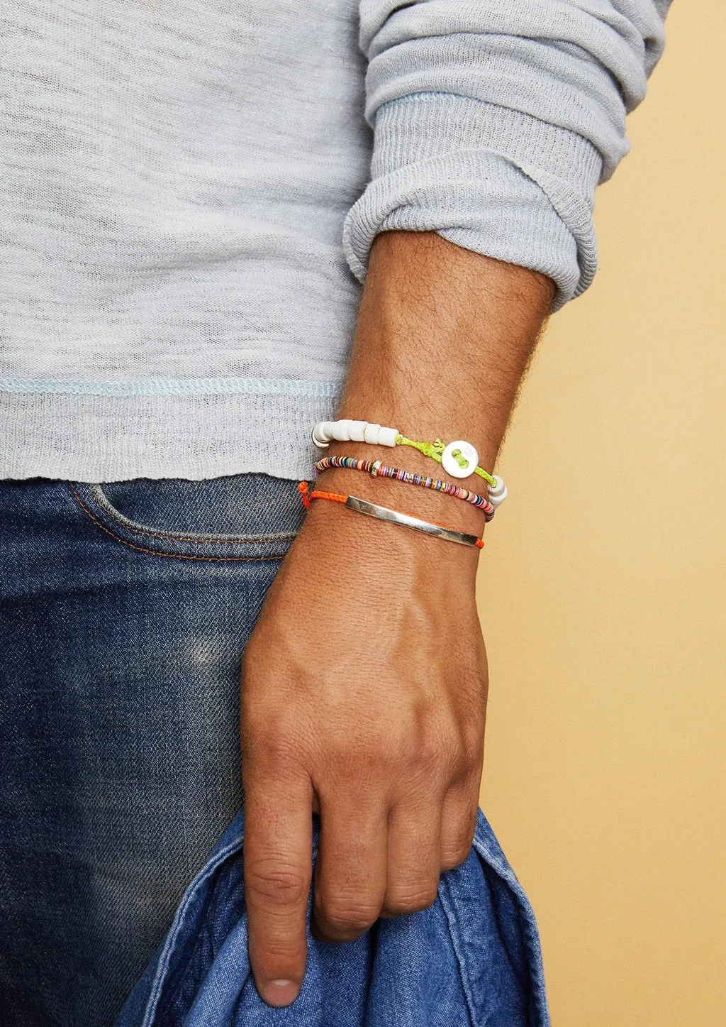 ID Signature Bracelet in Red sold by The Jewelry Edit product image thumbnail 2